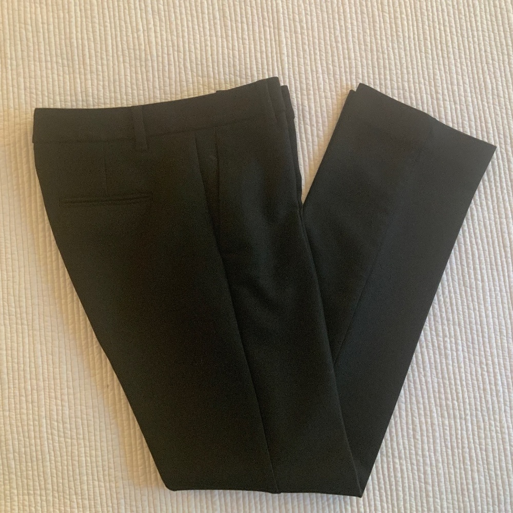 Ann Taylor Black Sophia Straight Pant